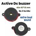Active buzzer Dc 3 to 24v. 