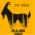 Customize Eid Sticker  | Eid Meat Sticker | Bakra Eid Eid-ul-Adha Mubarak Adhesive Printed Stickers  for Meat Distribution Pack of 6 & 12. 