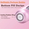 1/5pcs Portable 5ml Aluminum Mini Perfume Refill Atomizer Bottle Travel Scent Pump Spray Case Refillable Perfume Fragrance Empty Bottle Spray Atomizer Cosmetic Container Jar Tool.. 