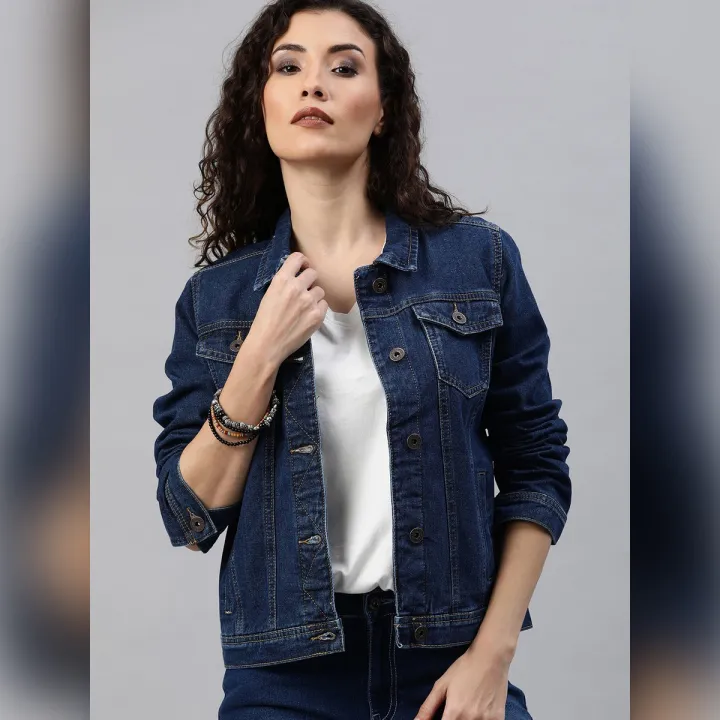 KK%20Tokyo%20Talkies%20Women%20Black%20Solid%20Denim%20Jacket%20-%20Image%202