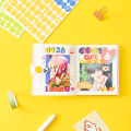 imoda 2sheets Number and Letter Stickers Creative Ins Style DIY Scrapbooking Decoration Sticker. 