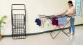 Compact Foldable Drying Rack for Efficient Laundry Drying. 