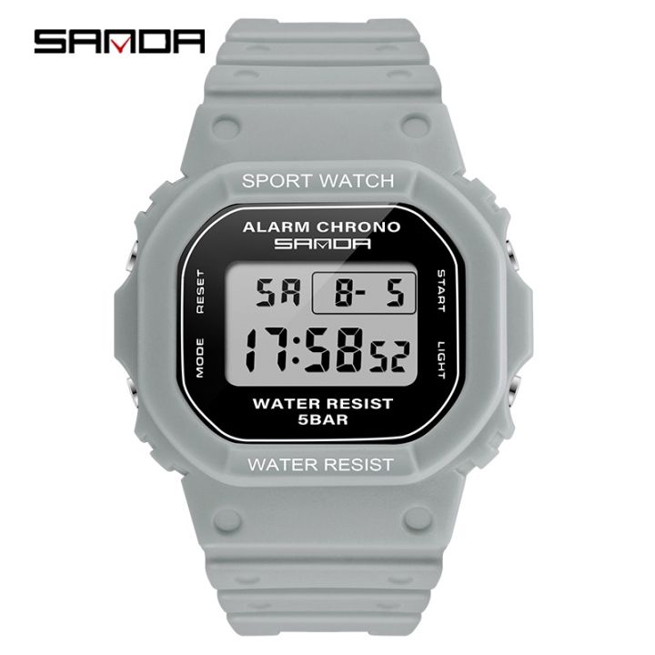 SANDA%20Watch%20293%20Digital%20Watch%20Men%20Women%2050M%20Waterproof%20Sports%20Watches%20Male%20Ladies%20Clock%20Electronic%20Square%20Watch%20Lover's%20Wrist%20-%20Image%202