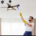 Ceiling Fan Duster - Effortlessly Clean with Our Ceiling Fan Duster and Innovative Extendable Rod - Ceiling Fan Duster. 