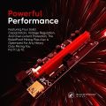 BulletProof Mining Dedicated Graphics Card PCIe VER 006C 16x to 1x Powered Riser Adapter Card w/ 60cm USB 3.0 Extension Cable & 6-Pin PCI-E to SATA Power Cable - GPU Riser A dapter - Ethereùm Mining_. 