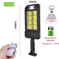 Imported 30W 4000mah COB LEDs ip67 Waterproof Solar Light PIR Motion Sensor Remote Control solar lights Garden Lamp Outdoor Solar Street Lamp Street Lights. 