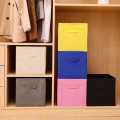 Cube Box- Storage  Box, Stprage Bin- Foldable Fabric Storage Box Square Bin - Lightweight Organizer with Dual Handles for Nursery, Closet, and Drawer - Space-Saving Cloth Baskets for Home Organization. 