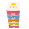 5 Layers Multi Colour Mini Desktop Small Drawers Box For Store Makeup, Jewellery Stationary.. 