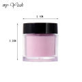 Monja 7Pcs/Set Acrylic Nail Art Set, Clear Pink Acrylic Nail Powder Set Polymer Nail Powder With Acrylic Liquid, 58 ML Liquid Monomer Nail Extension Tool Set,  With Nail Brush, Nail Form,  Glass and DIY Nail Art Tool Beginner Nail Acrylic Extension Set. 