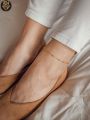 Elegant payal (Anklet). 