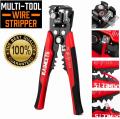 Automatic Wire Cutter 5 in 1, and Self Adjusting Wire Striper | Cutter | Crimper, 8 Inch Multi Pliers For Electrical Tools Pliers. 