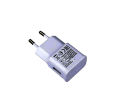 EU 2 Pin Plug EP-TA20 Fast Charging Travel Adapter For Samsung & Other Android Smart Phones - White. 