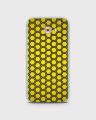 Samsung C5 Pro Cover In Hybrid Soft Case Cover In Hexagon Pattern - 1Cover191. 