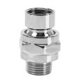2X Brass Chrome Ball Joint Shower Arm Head Angle Adjustable Swivel Adapter. 