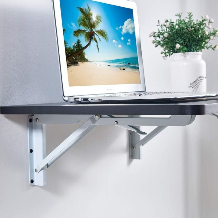 Wall%20Mounted%20Folding%20Laptop%20Table%20Floating%20for%20Bedroom%20Kitchen%20Space%20Saving,%20Foldable%20Wooden%20Modern%20Computer%20Desk%20Workstation%20Small%20Desk%20Foldable%20with%20Metal%20Support%20(Black)%20-%20Image%205