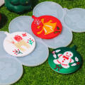 Christmas Tree Decoration Molds For Clay Modeling Silicone Molds For DIY Holiday Crafts DIY Clay Molds For Keychains Christmas Tree Decoration Molds Silicone Molds For Hanging Tags. 