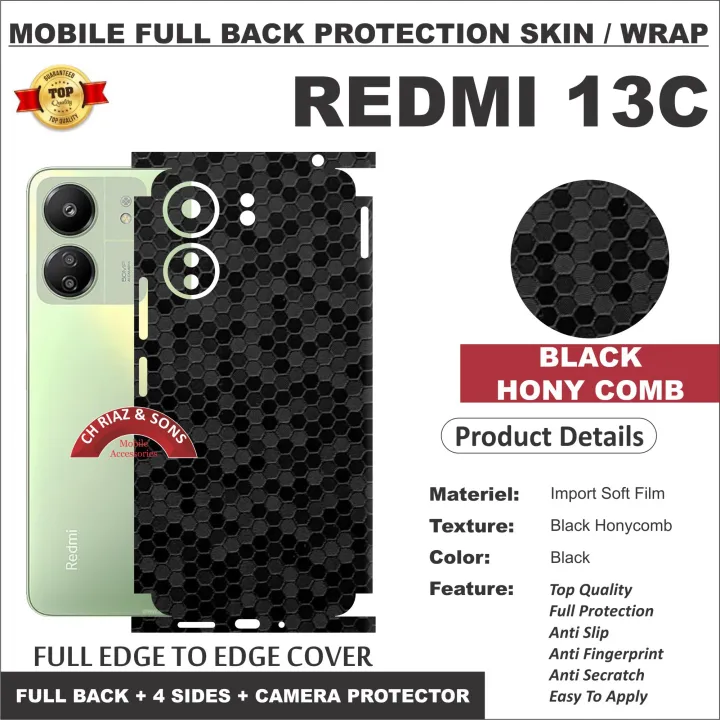 REDMI%2013C%20FULL%20BACK%20360%20premium%20Protection%20Skin%20Wrap%20full%20cover%20Premium%20Quality%20-%20Image%209