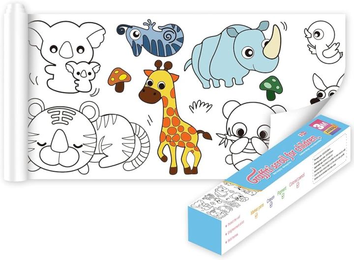 DIY%20Children%20Drawing%20Toys%20Arts%20Creative%20Handmade%20Graffiti%20Scroll%20Color%20Filling%20Painting%20Drawing%20Paper%20with%20Watercolor%20Pigments%20With%206%20Poster%20Color%20Roll%20Size%20150%20x%2019.7%20CM:%20-%20Image%207