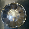 Ayatul Kursi Steel Bowl with Engraving - Elegant Islamic Home Decor & Spiritual Gift. 