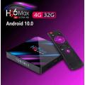 H96 max 4K Ultra HD Android 10 Box Smart LED TV BOX 4GB RAM 32GB ROM. 