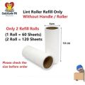 Imported Lint Roller & Refills Available - 90 Sheets Lint Roller - 60 Sheets Refills - Pet Hair, Dust, Lint Remover - Multiple Designs. 