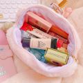 【Happier】 Plush Cosmetic Bag Korea Student School Pencil Case Girls Large Capacity Storage Bag Women Travel Makeup Pouch Holder Girls Gift. 