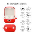 Silicone Earphone Protective Case For Sennheiser ACCENTUM True Wireless Earbuds Shockproof Dustproof Sleeve. 