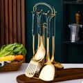 7PSC STAINLESS STELL KITCHENWARE SET / CERAMIC HANDLE NORDIC KITCHEN TOOLS. 