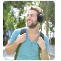 Siindoo JH-919 Wireless Bluetooth Headphones | Foldable Stereo Earphones with Super Bass & Noise Reduction Mic Headset | Premium Sound Quality & Ultra-Long Playtime. 