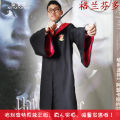 Harry Potter cos costume magic robe cloak drape style lanfondo cosplay magic suit school uniform flying. 