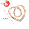 Scarf Buckles Scarf Buckles 2 Pcs Faux Pearl Decor Knot Buckles for Shirt Waist Clothing Accessories Women Party Scarf Buckles. 