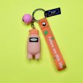 Amongus / Among us keychain for car / bike - kids (girls and boys) - bag hanging accessories / key chain. 