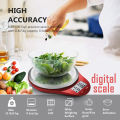 5Kg Imported Precision Digital Kitchen Scale – Original Stainless Steel Platform LCD Electronic Scale – Professional High Accuracy Multifunction Food Scale - Gram Pound Ounce Electronic Scale - Kitchen Weighing Scale – Vegetables Spices Diet Weight Scales. 