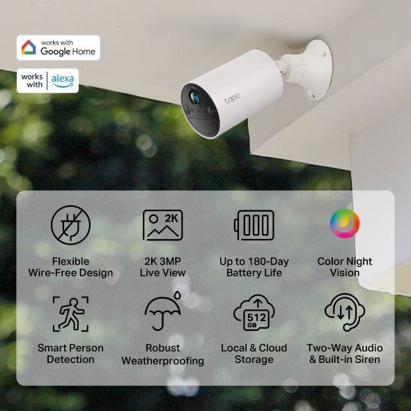 TP-Link%20Wi-Fi%20Camera%20Tapo%20C410%20Smart%20Wire-Free%20Indoor/Outdoor%20Security%20Camer%20-%2018%20Months%20Brand%20Warranty%20-%20Image%208