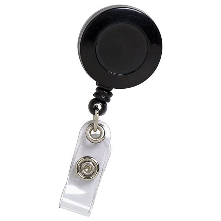 Round Shape Yo-Yo Retractable Key Ring for ID Card Holder Retractable Badge Holder Reel Clip Office - School Supplies...