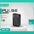 SOVO SPB-691 6000mAh (Pulse Service) Pocket-Size Portable Power Bank. 
