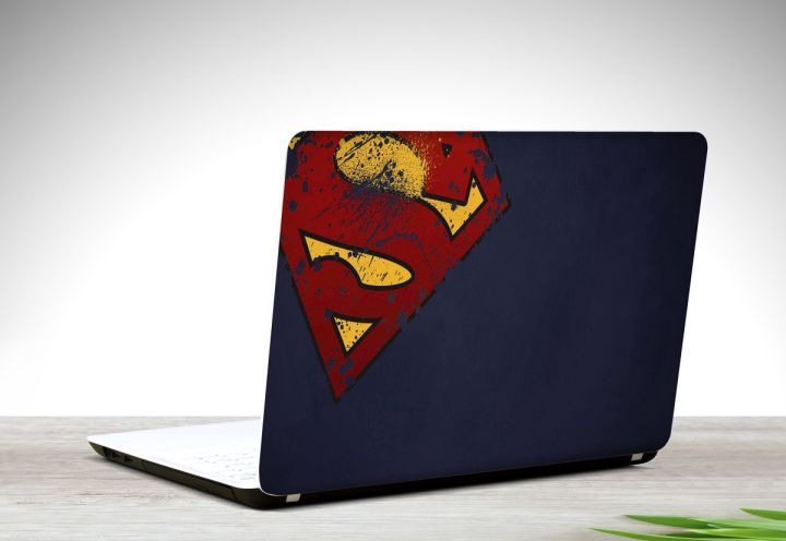 Superman%20Minimalist%20Logo%20Laptop%20Skin%20Vinyl%20Stickers%20Decal,12%2013%2014%2015%2015.6%20inches%20Notebook%20Laptop%20Skin%20Sticker%20for%20all%20Laptops%20-%20Image%203