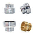 2pcs/Lot 1/2 toM16 M18 M20 M22 M24 M28 Thread Brass Connector Faucet Joints Water Purifier Accessory Kitchen Water Tap Adapter. 