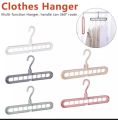 Pats hanger, trock of 3 , 6 , 9 , and  12 Magic hangers - wardrobe organizer 9 hole hangers for clothes hanger organizer hanger stand space saver storage hanger painusers hanger, baby clothes hanger, towel hanger 9 in 1 hangers. 