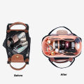 EverToner For Longchamp LE PLIAGE FILET Top Handle Bag Felt Insert Bag Makeup Cosmetic Bags Travel Inner Purse Handbag Storage Organizer. 