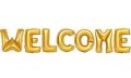 Welcome Foil Balloons Alphabets, Welcome Home, Welcome Baby Girl / Boy, Foil Balloons Welcome Banner Welcome Decoration Set. 