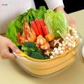 Kitchen Strainer Colander Bowl, Fruit Washing Bowl, Food Storage Basket Space Save Multipurpose. 