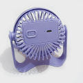 USB Rechargeable Portable Small Fan for Desk With 3 Adjustable Turbo Speed modes options 180 degree rotation | Durable Material, Great For Office & Living Room. 