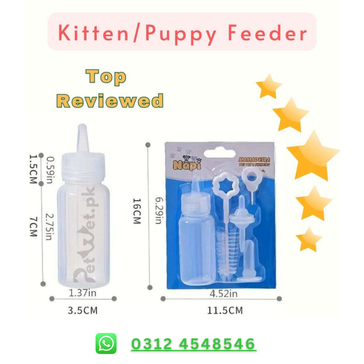 Cat Feeder - Kitten Feeding Bottle - Kitten Feeder - Kitten Milk Feeder