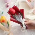 Artificial Soap Tulip Flower Bouquet For Valentine'S Day Wedding Proposal Decor Mothers' Day Gift   Flower Birthday Gift Present Gifts. 