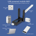 Wireless USB WiFi Adapter For Desktop PC 2.4G/300Mbps WiFi Network Adapter For Windows 11/10 XIYU. 