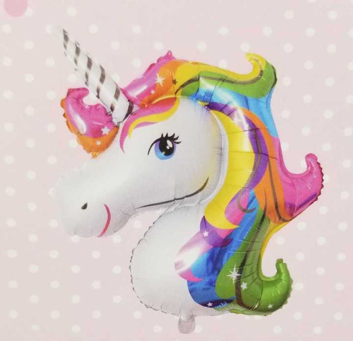 UNICORN FOIL BALLOON IN MINI SIZE - UNICORN THEME FOIL BALLOON 14 INCH IN SIZE