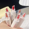 HERORANGE Crystal Jelly Mirror Liquid Lip Glaze Clear Light Hydrating Lip Tint Gel  Lasting Waterproof Non-stick Cup Mirror Glossy Lip Glaze Moist Makeup. 