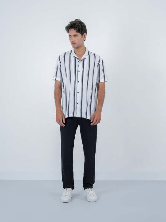 Unze London "SEZJA" Stylish Regular Fit Casual Shirt For Men - Men Clothing