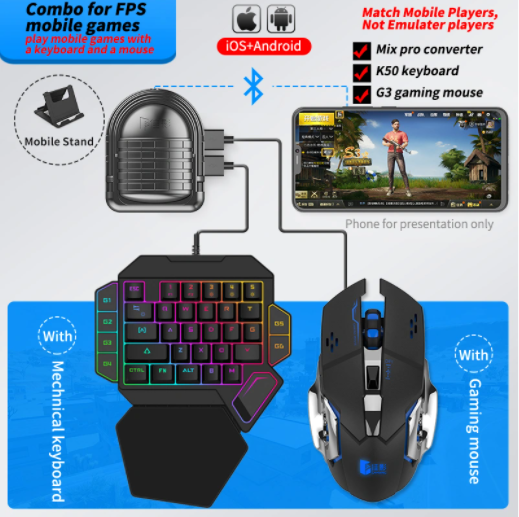 Set%20MIX%20Pro%20/Mix%20Lite%204%20IN%201%20Mobile%20Game%20Combo%20Pack%20/Converter/Wired%20Keypad%20Ergonomic%20One-headed%20PUBG%20/%20shooting%20games%20with%20wire%20or%20with%20Bluetooth%20connection%20-%20Image%204